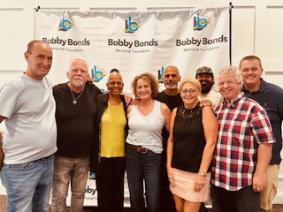 fellowship-brunch-event Group of Bobby Bonds Memorial Foundation members at fellowship brunch